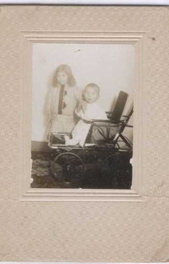 Eunice Veronica (Grandma Billie) and her brother Woodrow
